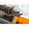 Screw press for extracting honey from wax 100 kg/h