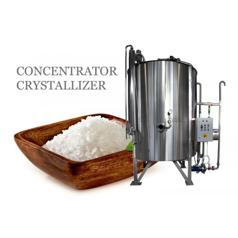 Evaporador concentrador-cristalizador EsoSo 6000