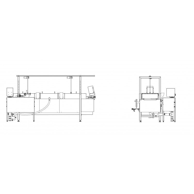 Continu oliegietfriteuse CombiFry 600/2000