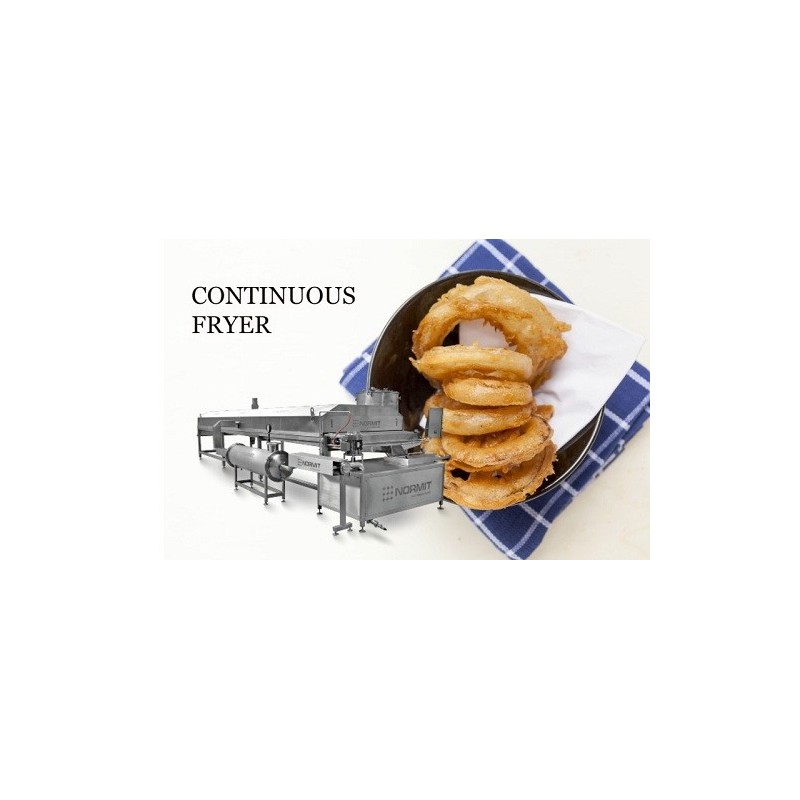 Continuous pouring fryer Pour Oil