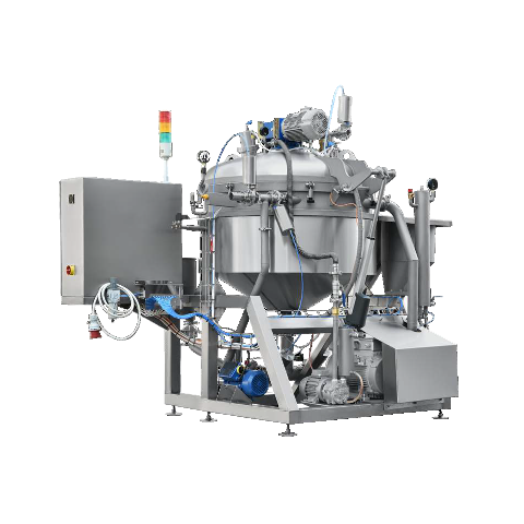 Vacuum homogenizer