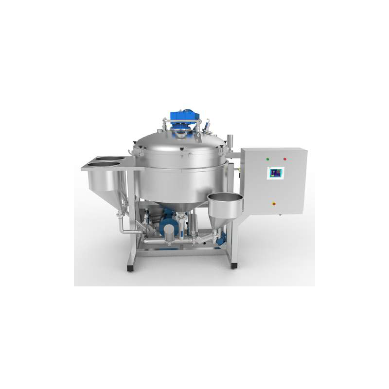 Mixer homogenizer vacuum