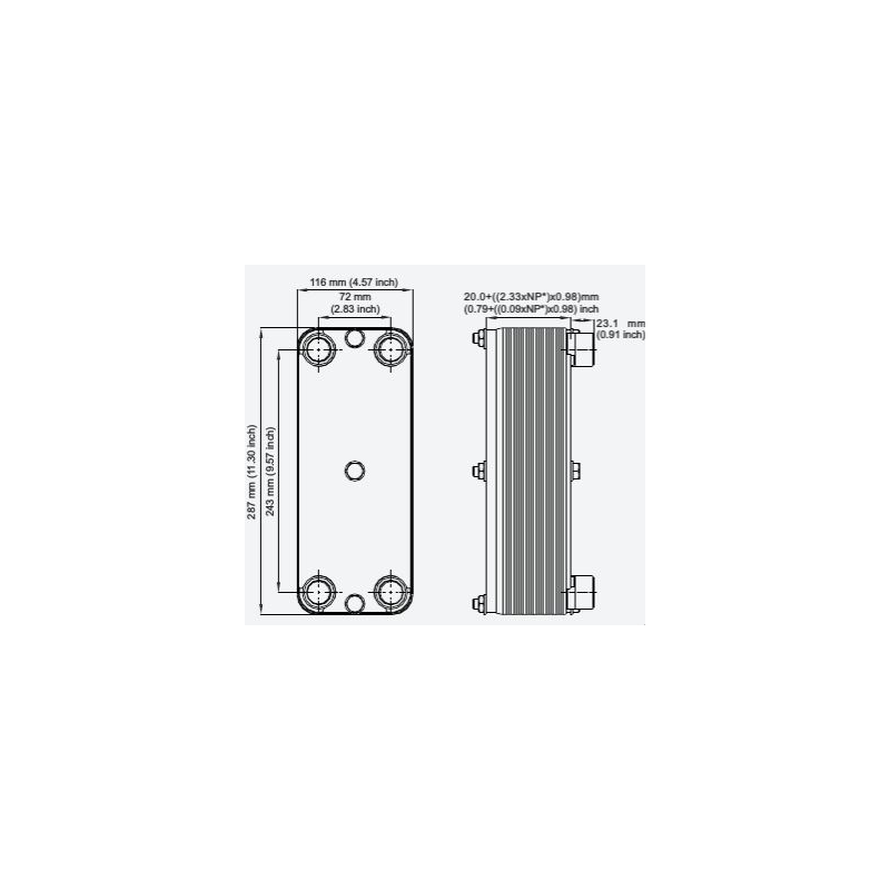 Plate heat exchanger