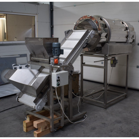Salting machine (equipment for dispensing dry ingredients) Salting machine (equipment for dispensing dry ingredients)