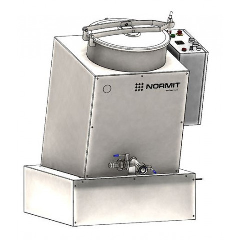 Vacuum cooking unit with gravity mixing VC 100