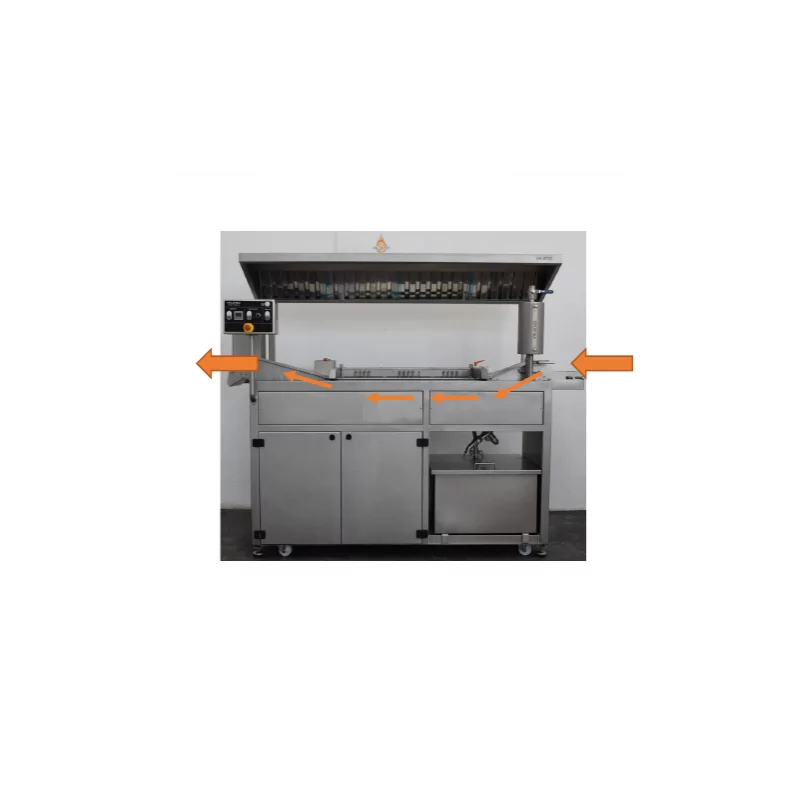 Commercial continuous deep fryers