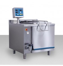 Professional tilting cooking boiler