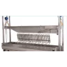 Continuous fryer for chicken nuggets