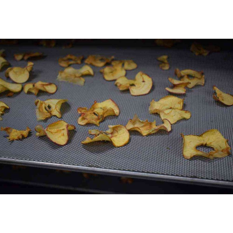 Dried apple chips