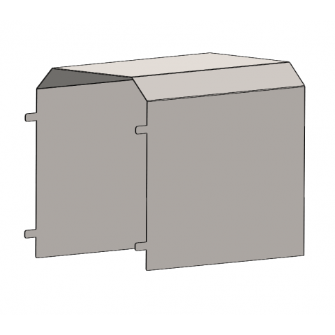 Dekorative Schutzabdeckung für Kolloidmühle 132