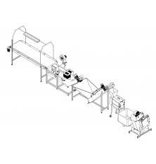 Equipment for the production of jam from whole fruits and berries