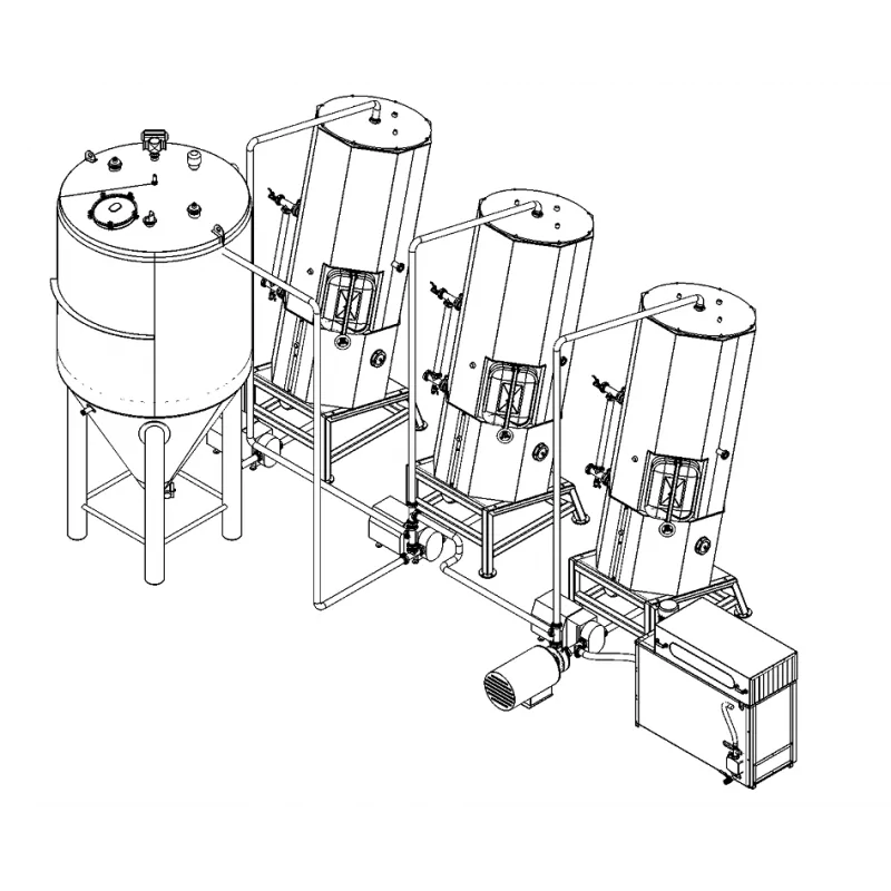 Zariadenie na výrobu kondenzovaného mlieka zo sušeného mlieka