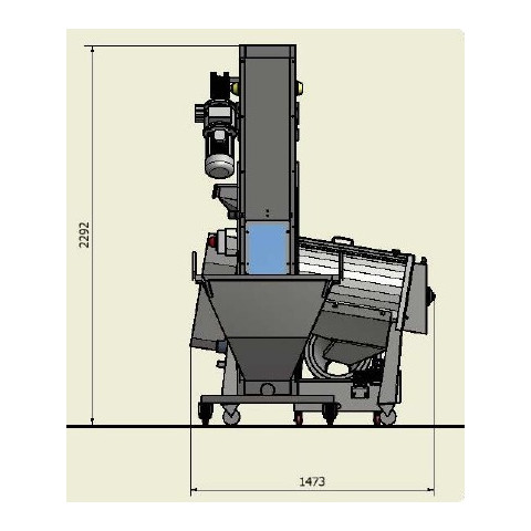 Apfelverarbeitungslinie 1000 kg/h