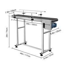 Electric belt conveyor