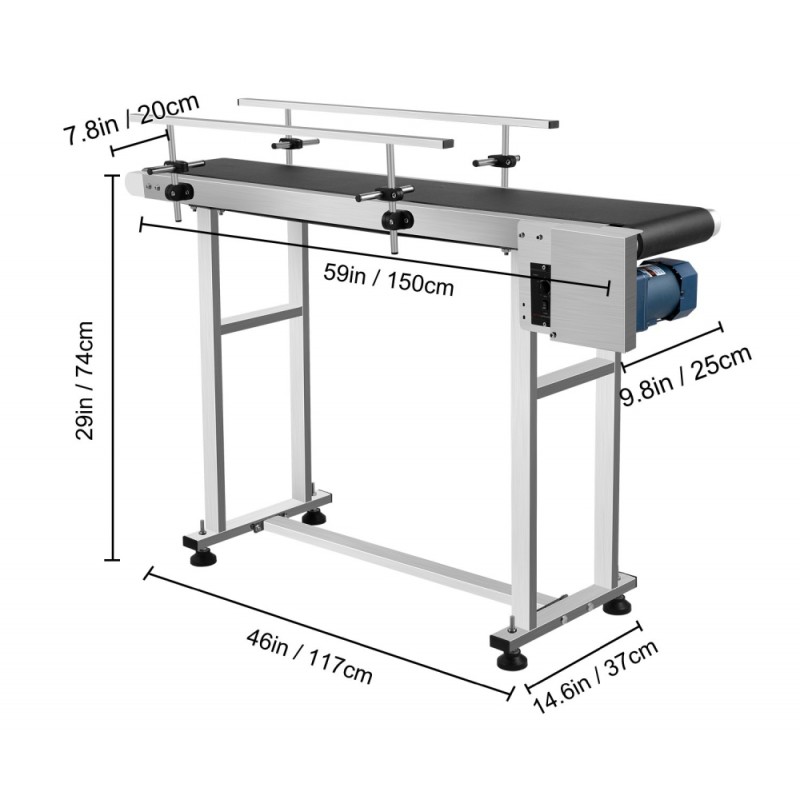 Electric belt conveyor