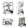 Reinigungs- und Desinfektionsstation CIP 102 - 2×100 Liter