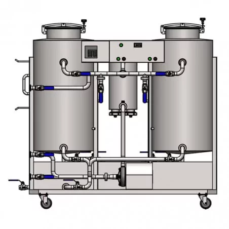 Reinigungs- und Desinfektionsstation CIP 302 - 2×300 Liter
