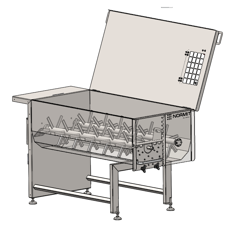 Doppelwellen-Paddelmischer MSH 540