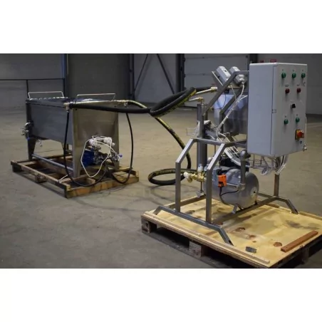 Industrial fat and frozen block melting device - NorMelter