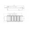 Schoepenbandmodule voor de universele friteuse 400/1100/12