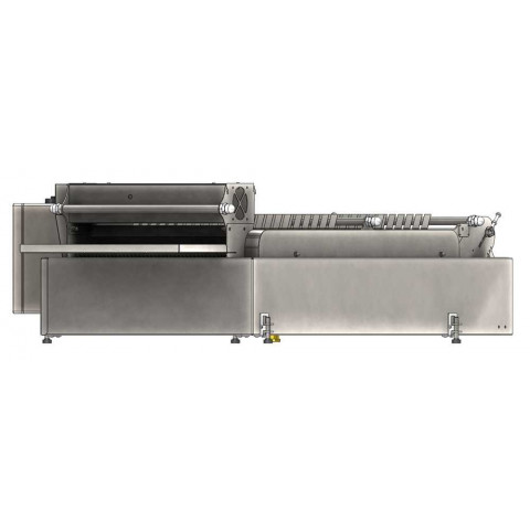 Paddle conveyor module for the universal fryer 400/1100/12