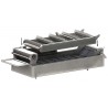 Additional paddle conveyor module for the 400/1100/12 fryer