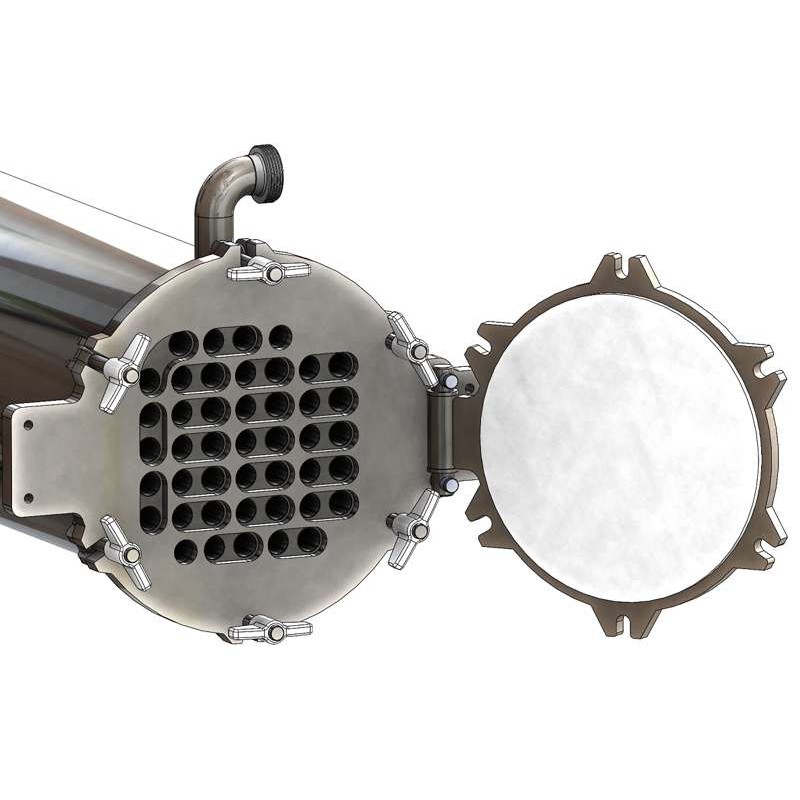 Tubular type universal pasteurizer