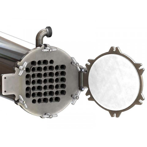 Tubular type universal pasteurizer