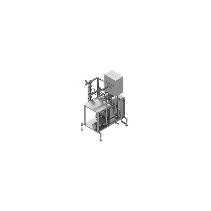 manual keg washer and filler