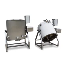 cooking equipment with tilting