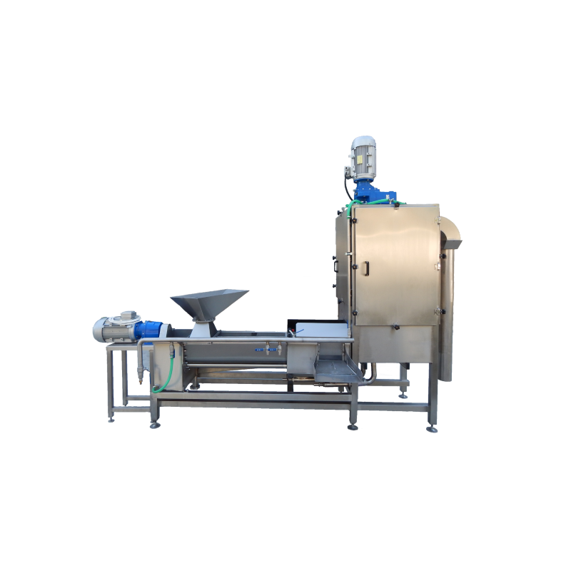 Grain washing and separating machine