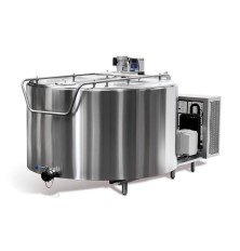 Milk cooling tank