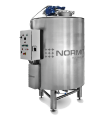 universal cooking equipment with a homogenizer