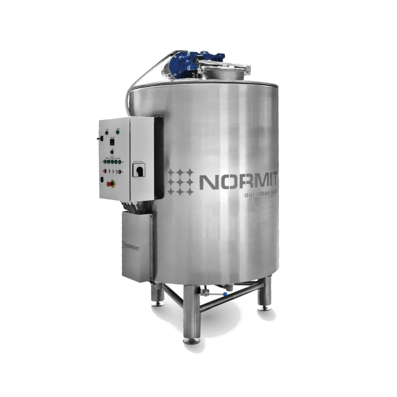 Universal cooking equipment with a built in homogenizer 1200 L