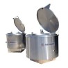 steam heated professional cookers