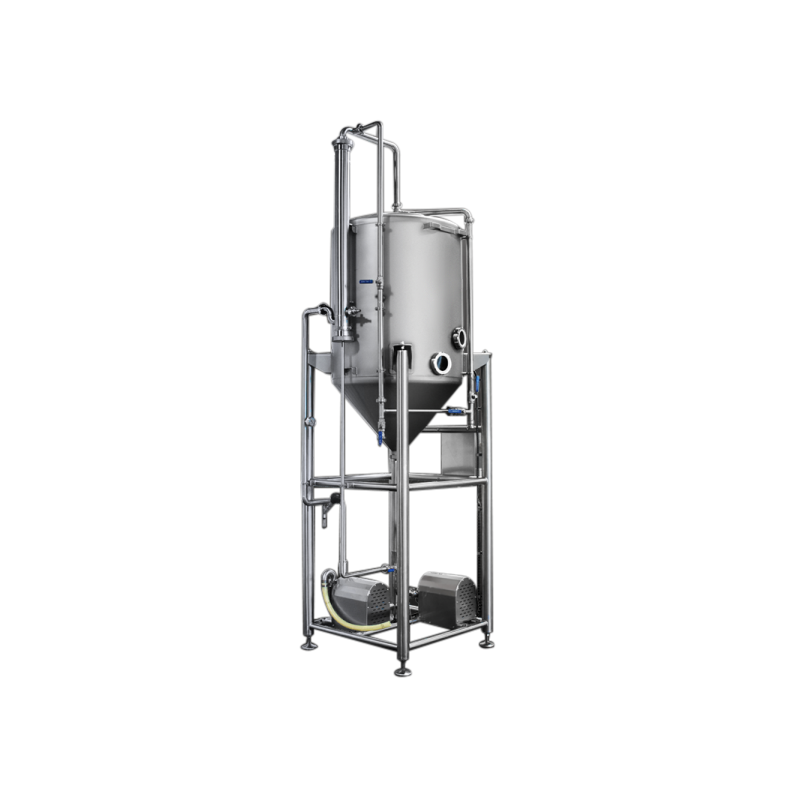 Deaerator for making fruit puree