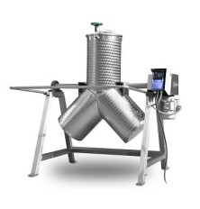 Y shaped 150L mixer