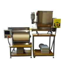 Boilie rolling machine with cutter for chocolate balls and boilies