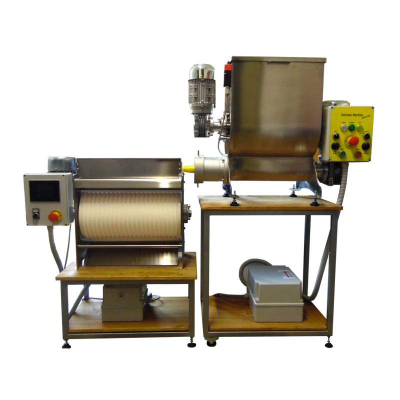 Boilie rolling machine with cutter for chocolate balls and boilies