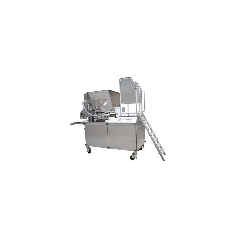 Burger patty forming machine