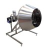 Drum seasoning machine for chips