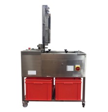 Chocolate flaking and grinding machine