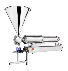 Volumetric filling machine for jars and bottles