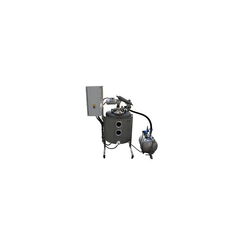 100 liter vacuum evaporator for making jam