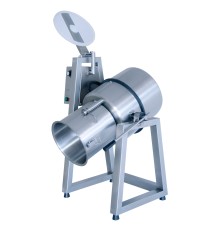 Tilting vegetable cutter mixer