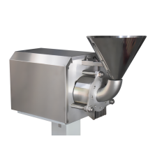 Colloid mill for nut butter production