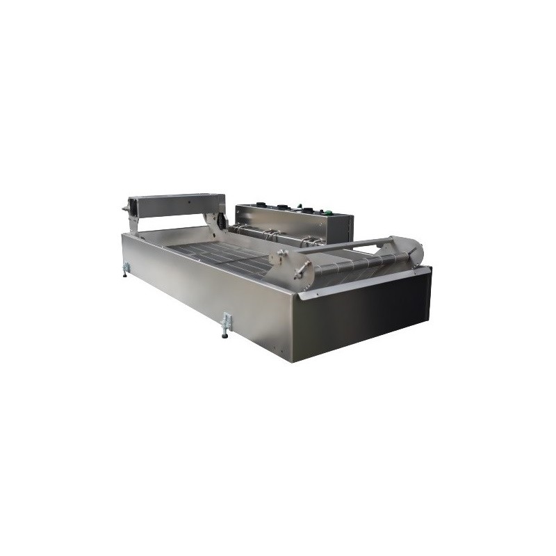 Modular compact conveyor fryer 400/1100/12