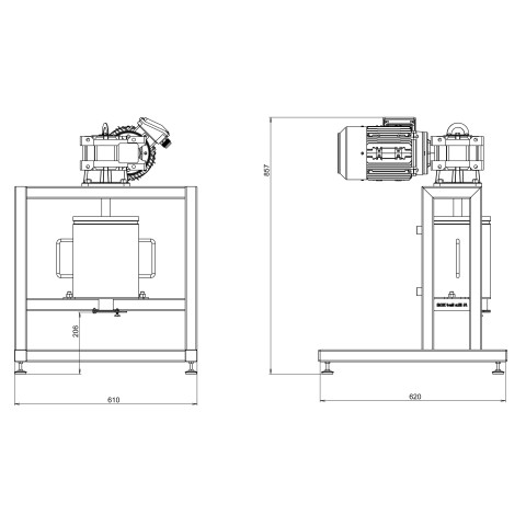Kuličkový mlýn na čokoládu 5