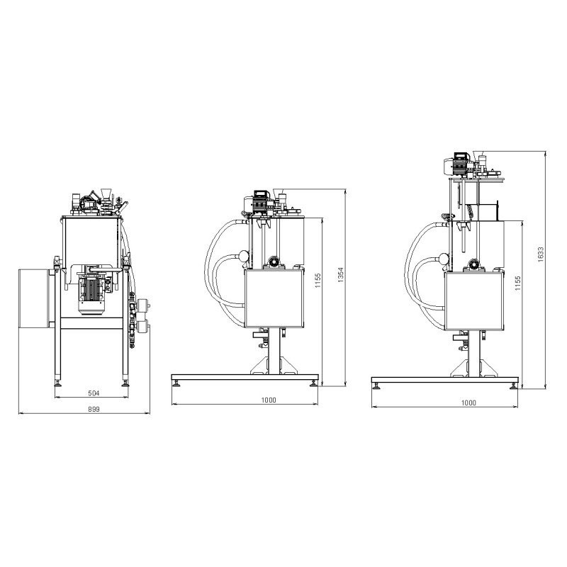 Compacte vacuümhomogenisator VMG