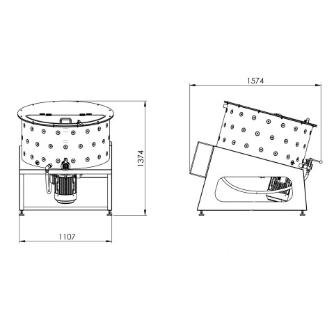 Universal cutter / mixer CUT 300